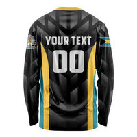 Bahamas Basketball Custom Long Sleeve Shirt Team Bahamas Come On