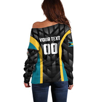 Bahamas Basketball Custom Off Shoulder Sweater Team Bahamas Come On