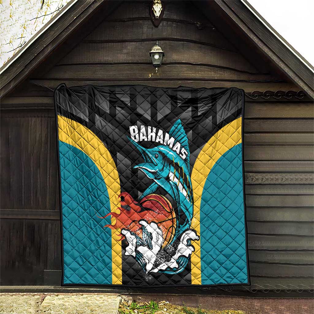 Bahamas Basketball Quilt Team Bahamas Come On