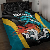 Bahamas Basketball Quilt Bed Set Team Bahamas Come On