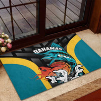 Bahamas Basketball Rubber Doormat Team Bahamas Come On