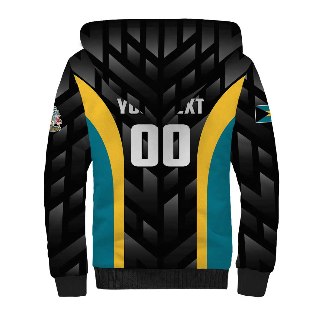 Bahamas Basketball Custom Sherpa Hoodie Team Bahamas Come On