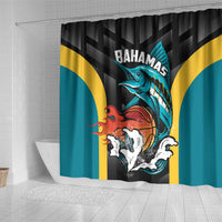 Bahamas Basketball Shower Curtain Team Bahamas Come On