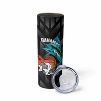 Bahamas Basketball Custom Skinny Tumbler Team Bahamas Come On