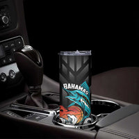 Bahamas Basketball Custom Skinny Tumbler Team Bahamas Come On