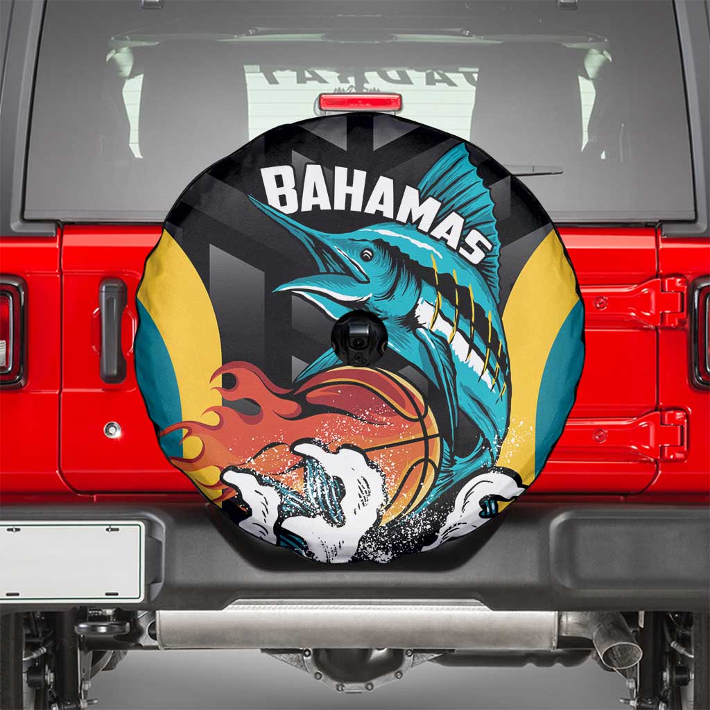 Bahamas Basketball Spare Tire Cover Team Bahamas Come On