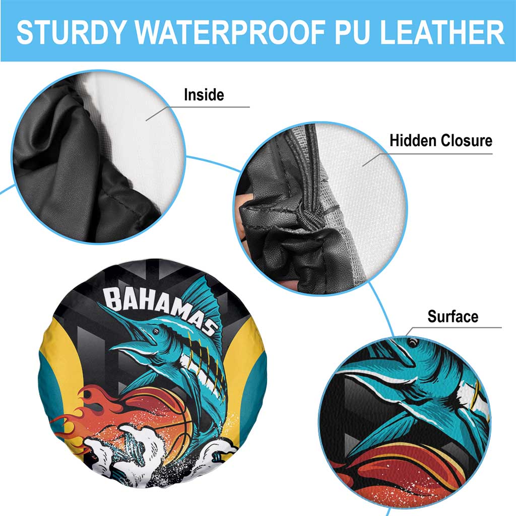 Bahamas Basketball Spare Tire Cover Team Bahamas Come On