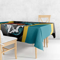 Bahamas Basketball Tablecloth Team Bahamas Come On