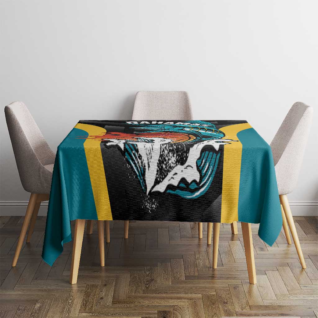 Bahamas Basketball Tablecloth Team Bahamas Come On