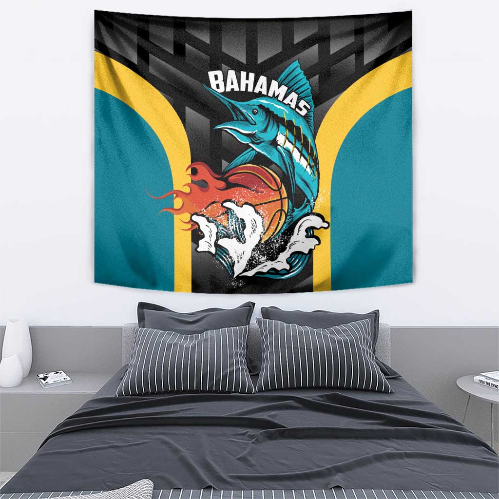 Bahamas Basketball Tapestry Team Bahamas Come On