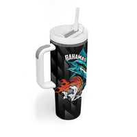 Bahamas Basketball Custom Tumbler With Handle Team Bahamas Come On