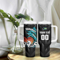 Bahamas Basketball Custom Tumbler With Handle Team Bahamas Come On