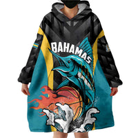 Bahamas Basketball Custom Wearable Blanket Hoodie Team Bahamas Come On