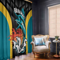 Bahamas Basketball Window Curtain Team Bahamas Come On