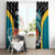 Bahamas Basketball Window Curtain Team Bahamas Come On