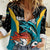 Bahamas Basketball Custom Women Casual Shirt Team Bahamas Come On