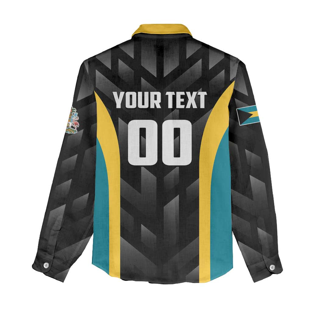 Bahamas Basketball Custom Women Casual Shirt Team Bahamas Come On