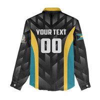 Bahamas Basketball Custom Women Casual Shirt Team Bahamas Come On