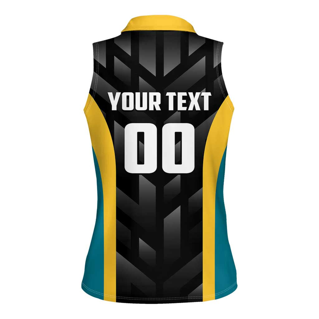 Bahamas Basketball Custom Women Sleeveless Polo Shirt Team Bahamas Come On