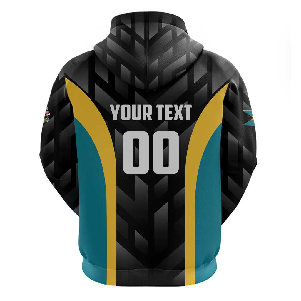 Bahamas Basketball Custom Zip Hoodie Team Bahamas Come On