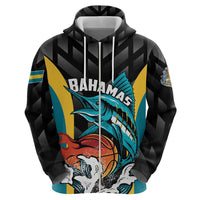 Bahamas Basketball Custom Zip Hoodie Team Bahamas Come On