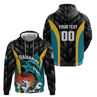 Bahamas Basketball Custom Zip Hoodie Team Bahamas Come On