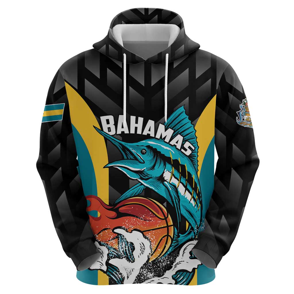 Bahamas Basketball Custom Zip Hoodie Team Bahamas Come On