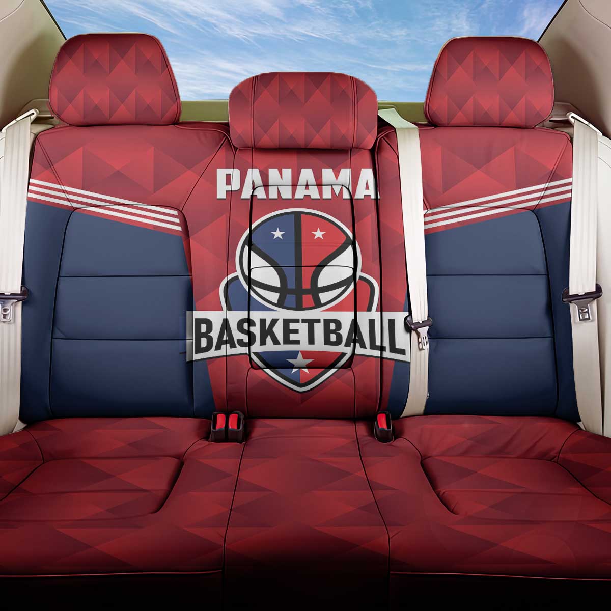 Panama Basketball Back Car Seat Cover Panama Go Champion