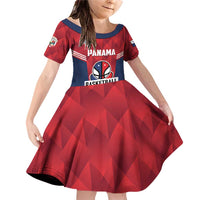 Panama Basketball Custom Family Matching Off Shoulder Short Dress and Hawaiian Shirt Panama Go Champion