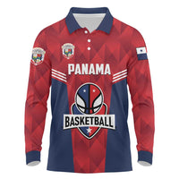 Panama Basketball Custom Long Sleeve Polo Shirt Panama Go Champion