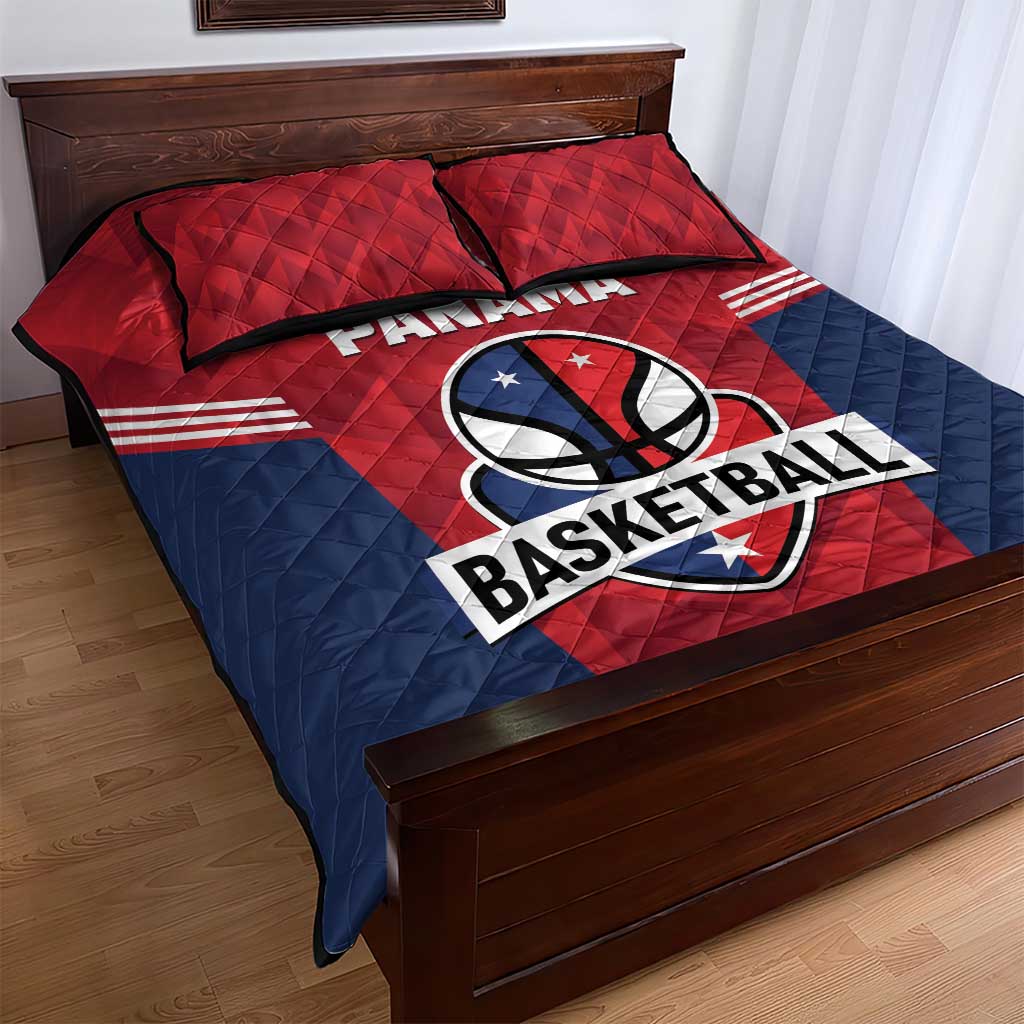 Panama Basketball Quilt Bed Set Panama Go Champion
