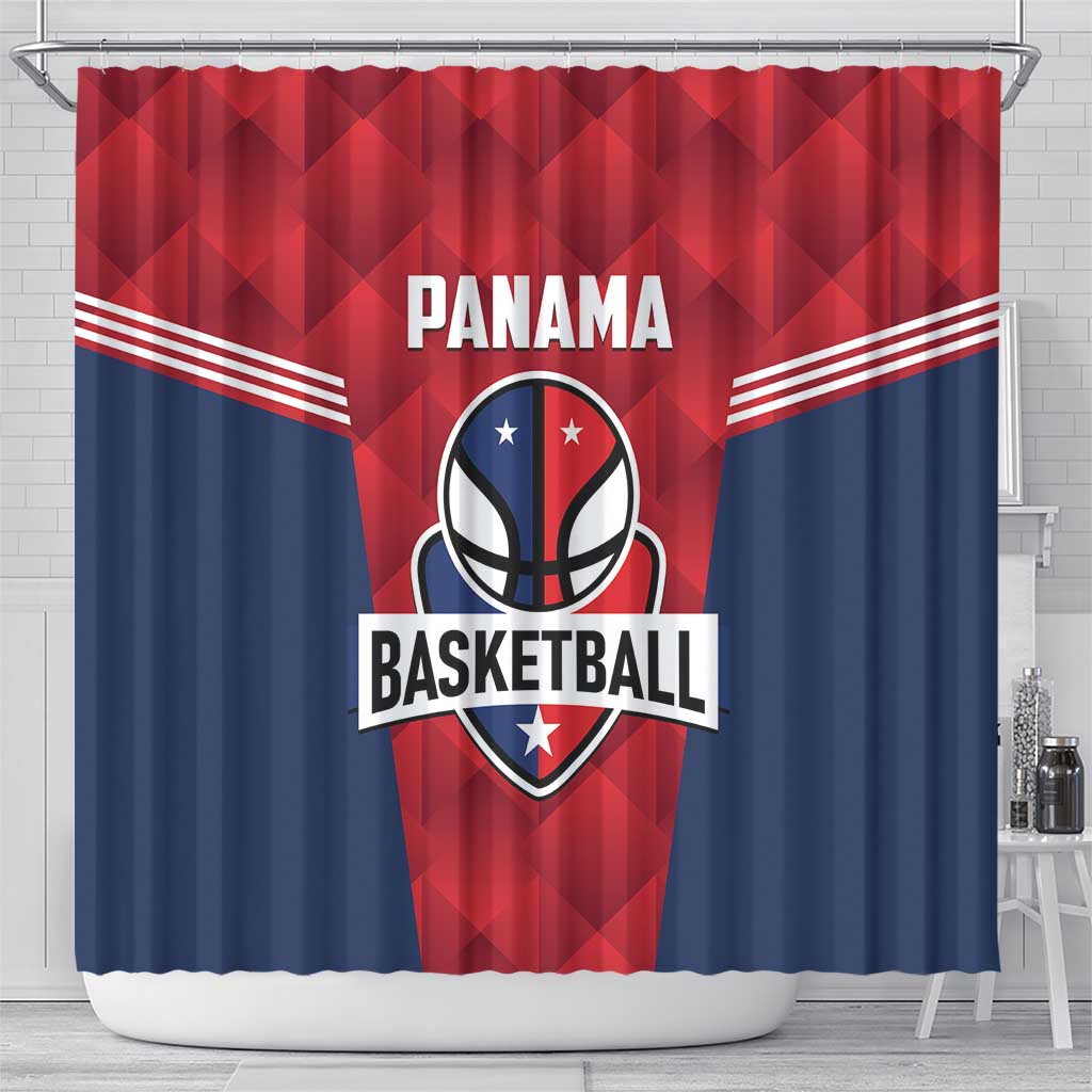 Panama Basketball Shower Curtain Panama Go Champion