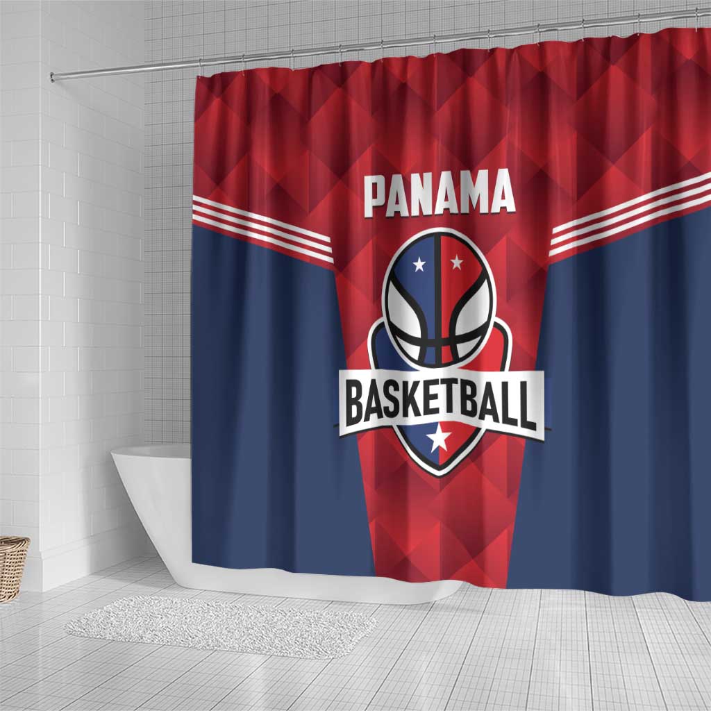 Panama Basketball Shower Curtain Panama Go Champion