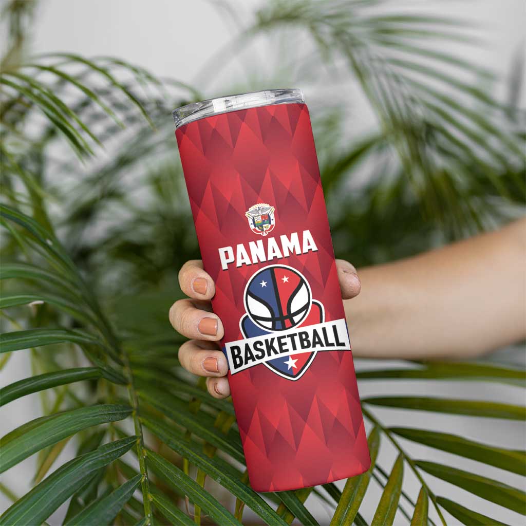 Panama Basketball Custom Skinny Tumbler Panama Go Champion