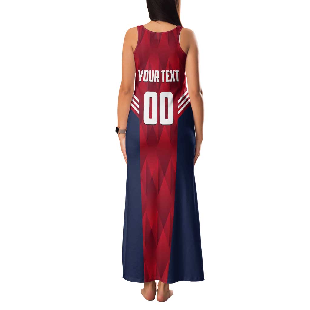 Panama Basketball Custom Tank Maxi Dress Panama Go Champion