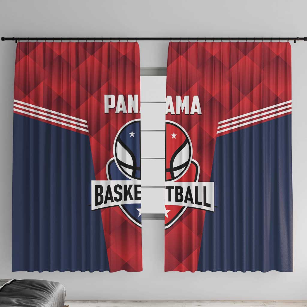 Panama Basketball Window Curtain Panama Go Champion
