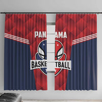 Panama Basketball Window Curtain Panama Go Champion