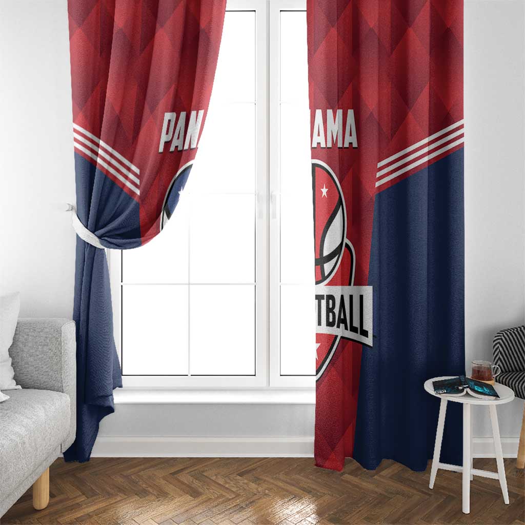 Panama Basketball Window Curtain Panama Go Champion