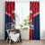 Panama Basketball Window Curtain Panama Go Champion