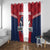 Panama Basketball Window Curtain Panama Go Champion
