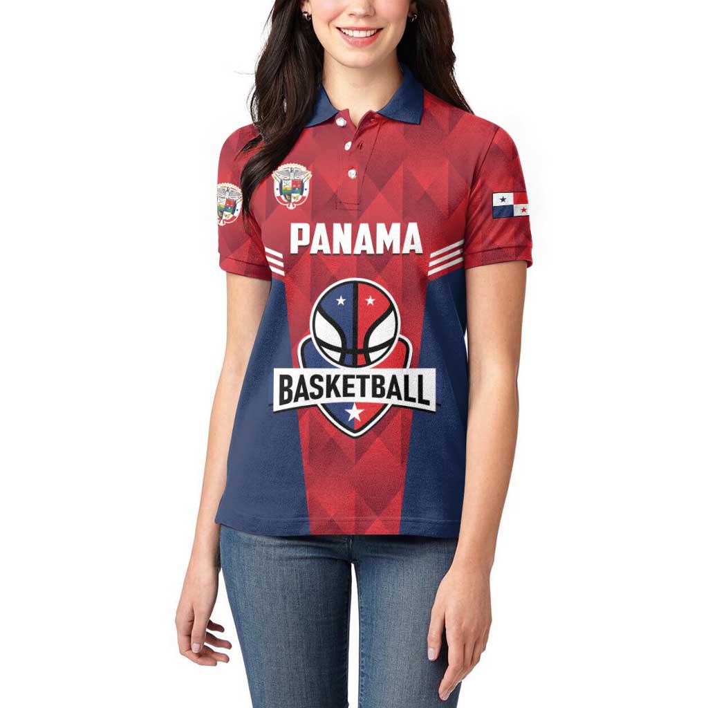 Panama Basketball Custom Women Polo Shirt Panama Go Champion