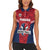 Panama Basketball Custom Women Sleeveless Polo Shirt Panama Go Champion