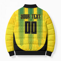 Custom Jamaica Cricket Scorpions Bomber Puffer Jacket Go Champions