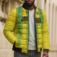 Custom Jamaica Cricket Scorpions Bomber Puffer Jacket Go Champions