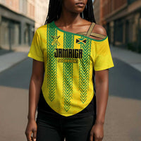 Custom Jamaica Cricket Scorpions Cross Shoulder Shirt Go Champions