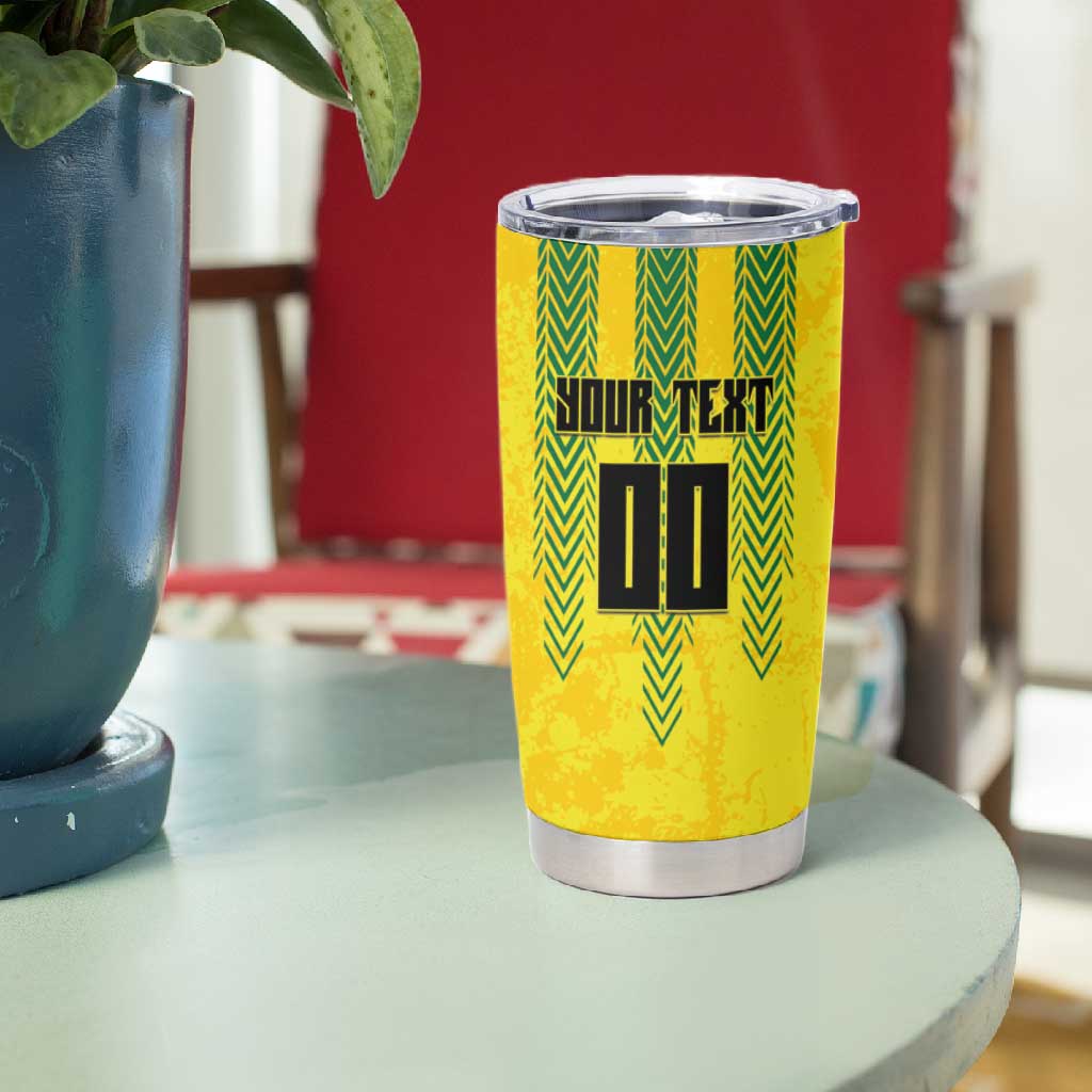 Custom Jamaica Cricket Scorpions Tumbler Cup Go Champions