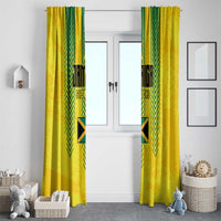 Jamaica Cricket Scorpions Window Curtain Go Champions