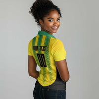 Custom Jamaica Cricket Scorpions Women Polo Shirt Go Champions