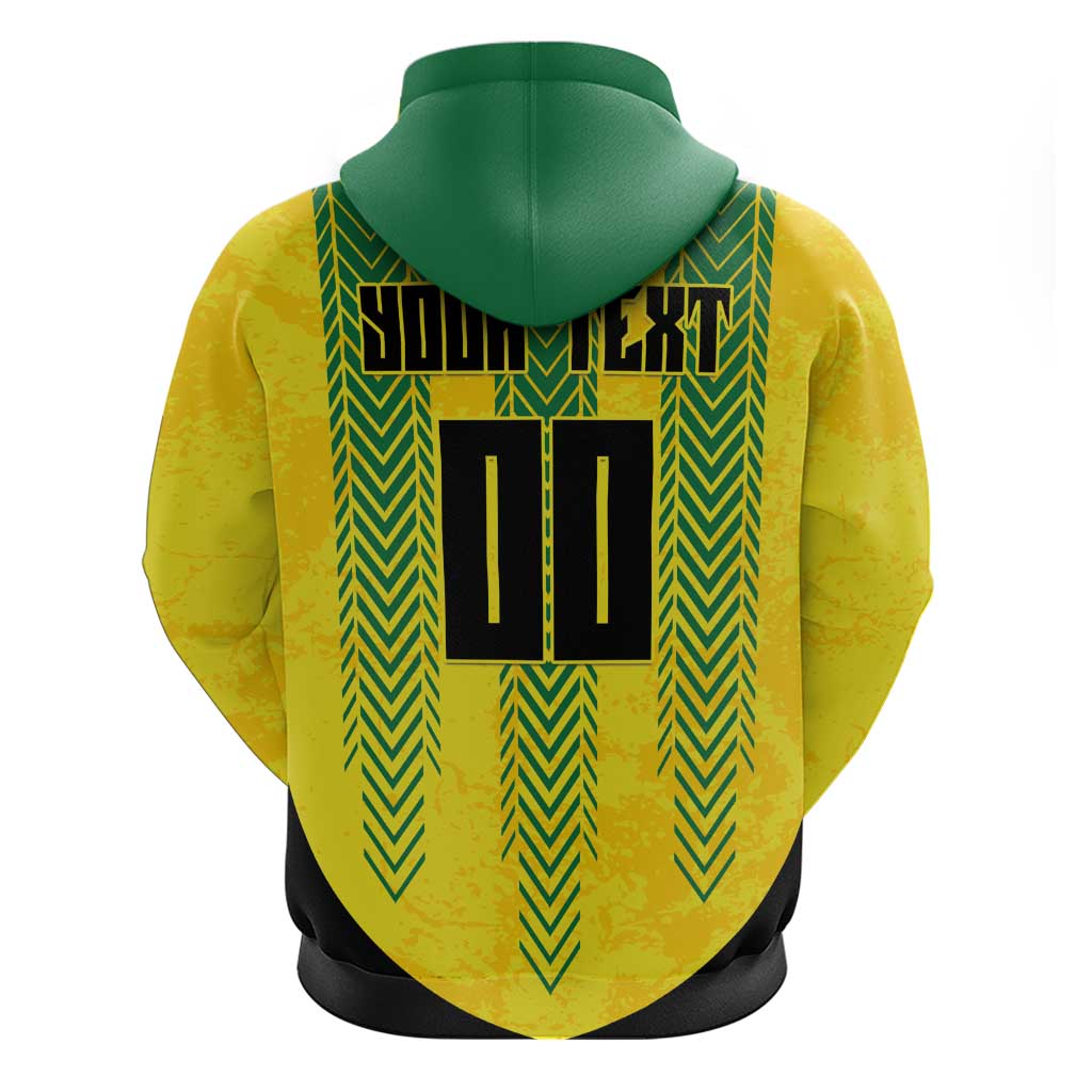 Custom Jamaica Cricket Scorpions Zip Hoodie Go Champions
