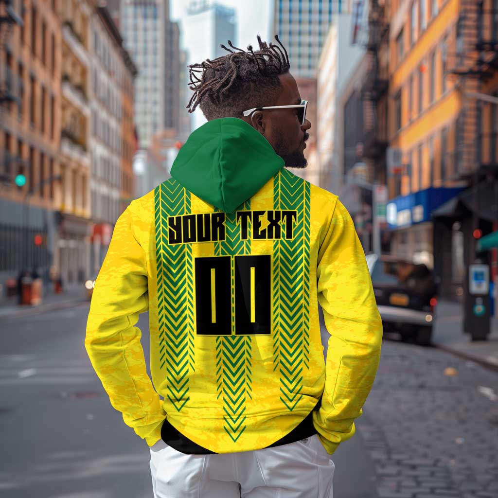 Custom Jamaica Cricket Scorpions Zip Hoodie Go Champions